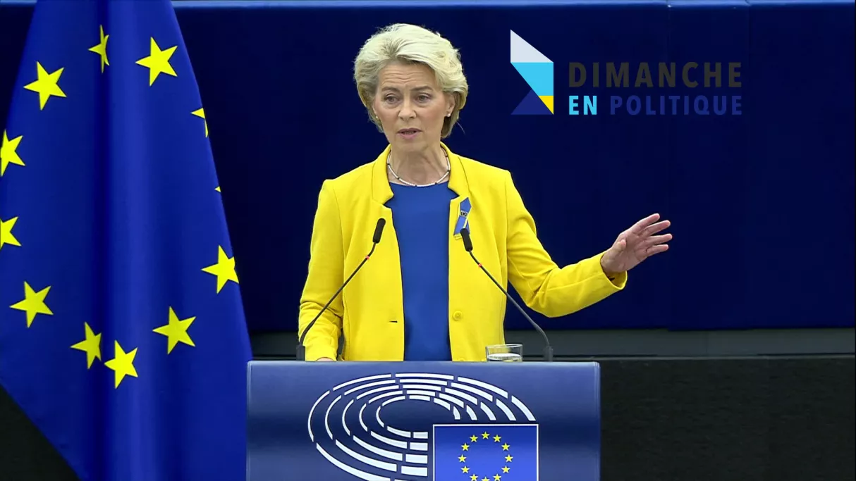 Dimanche en politique Europe -  CREDIT FTV