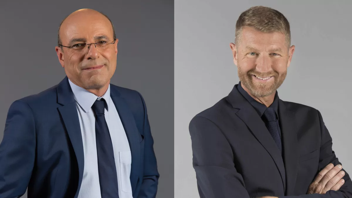 Thierry Bezer et Henri Migout / France 3 Dimanche en politique