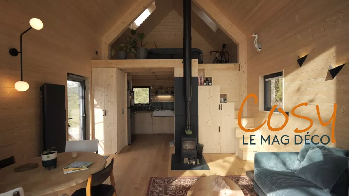 COSY LE MAG DECO - la nano maison de Joris et Lucas, dans la vallée de la Bruche