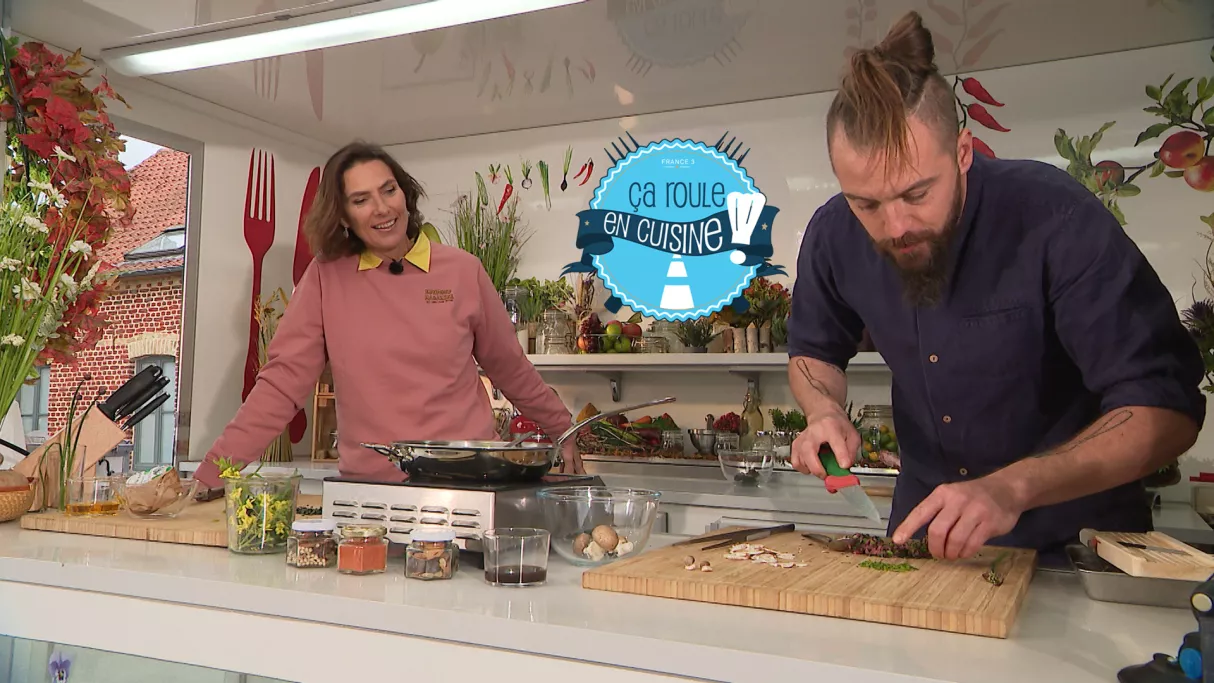 Ça Roule en Cuisine - Florent Ladeyn, crédit FTV