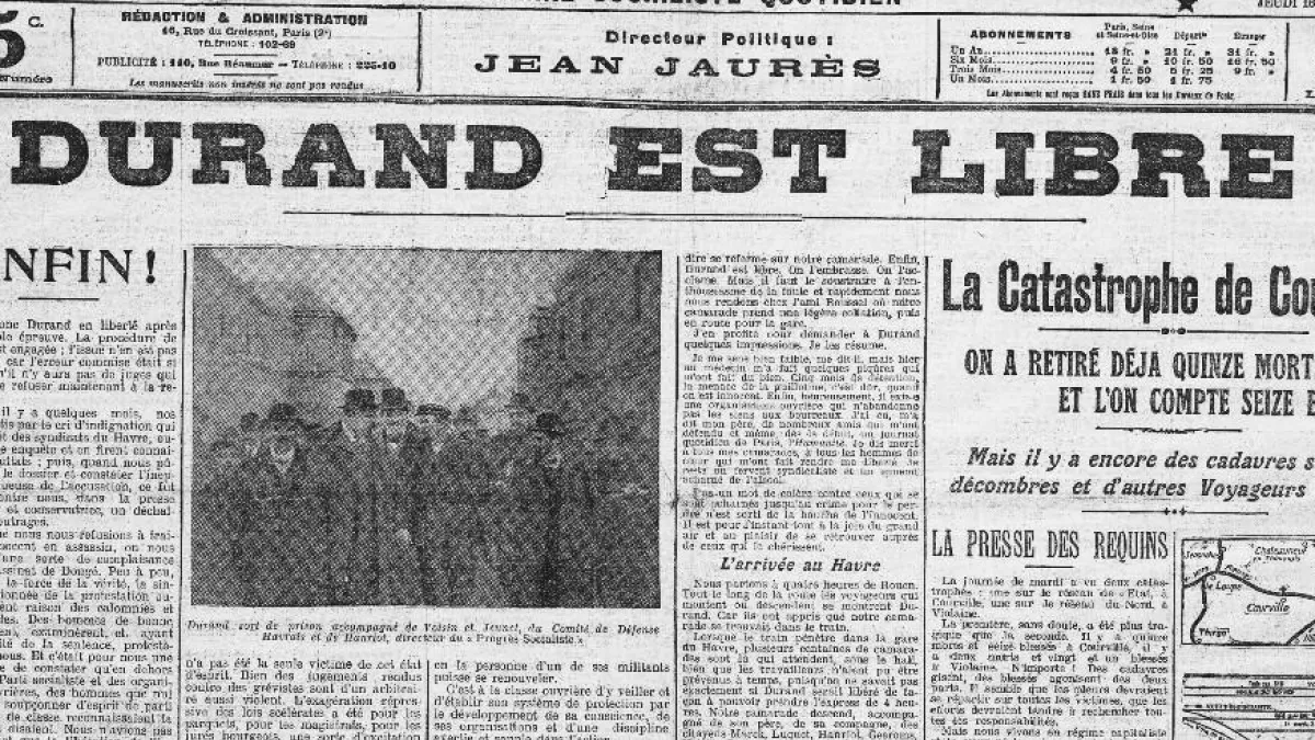 durand est libre