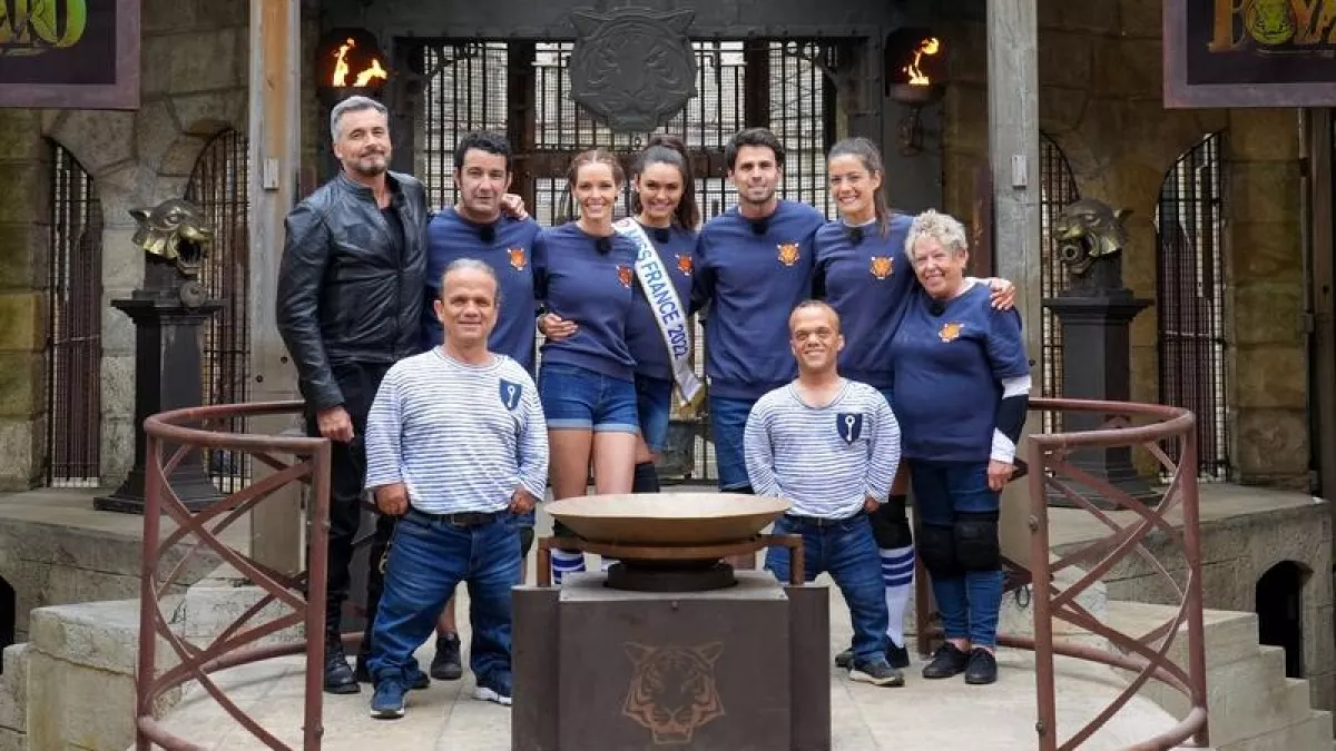 Fort Boyard 4 7ème équipe 5 aout 2022 à 19.45 sur Réunion la 1ère FTV Retrouvez pour cette quatrième émission : Diane Leyre, Maëva Coucke, Thomas Thouroude, Cléopatre Darleux, Le Studio Danielle et Arthur Lombard Ils joueront pour l'Association Les Bonnes Fées