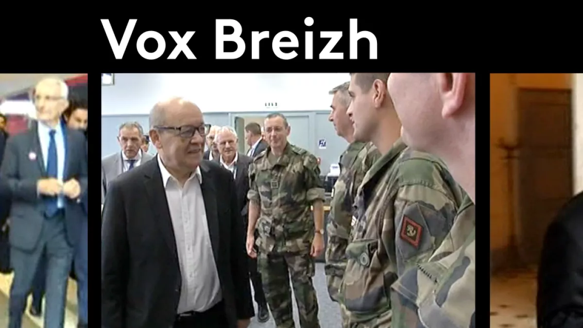 Générique Vox Breizh avec Jean-Yves Le Drian