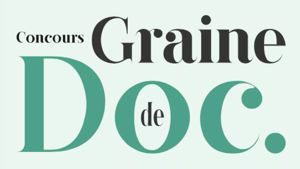 Concours Graine de doc