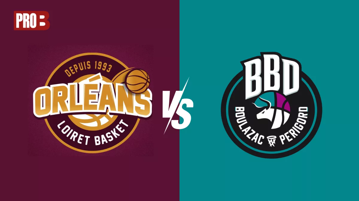 Basket Pro B - Orléans Loiret Basket VS Boulazac