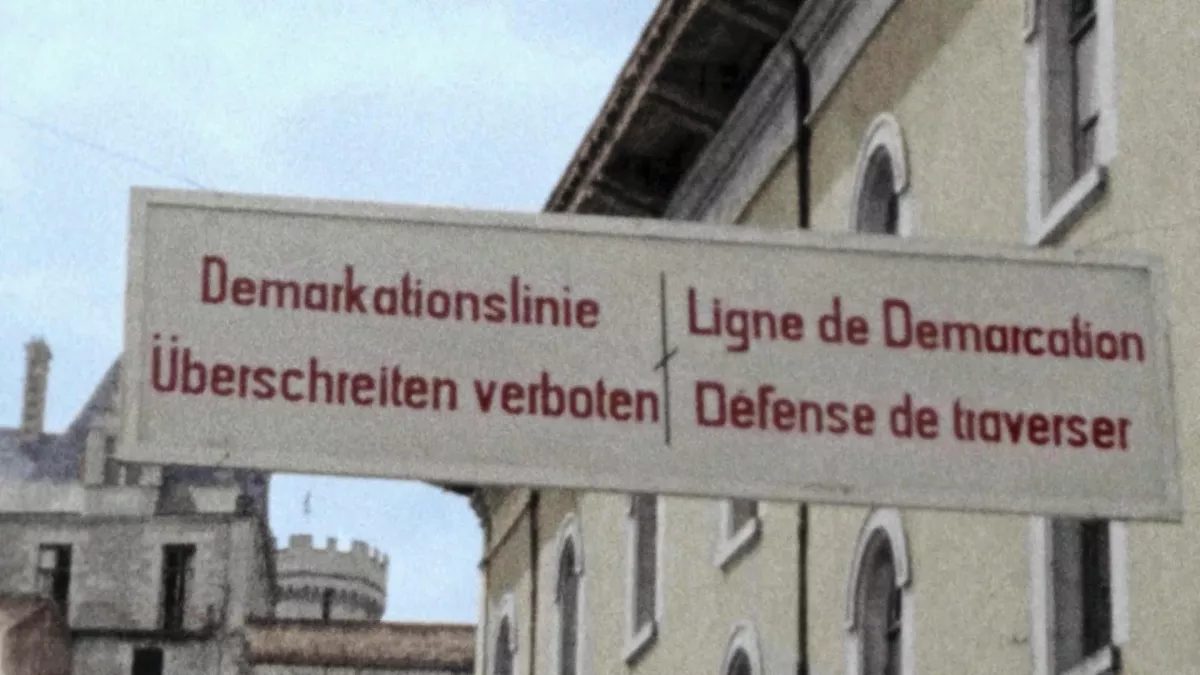 La ligne de démarcation, une France coupée en deux La ligne de démarcation, une France coupée en deux