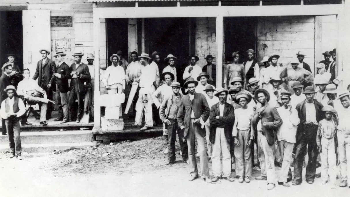 Les forçats du canal de Panama