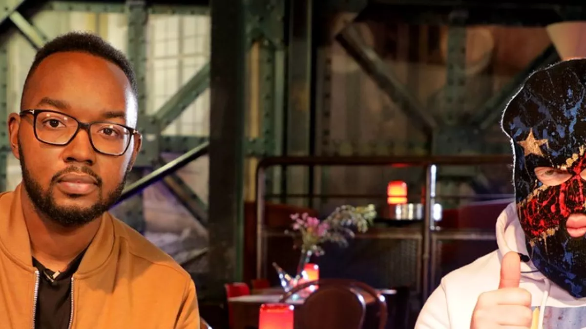 Kalash Criminel et Oumar Diawara @francetvslash Kalash Criminel et Oumar Diawara @francetvslash