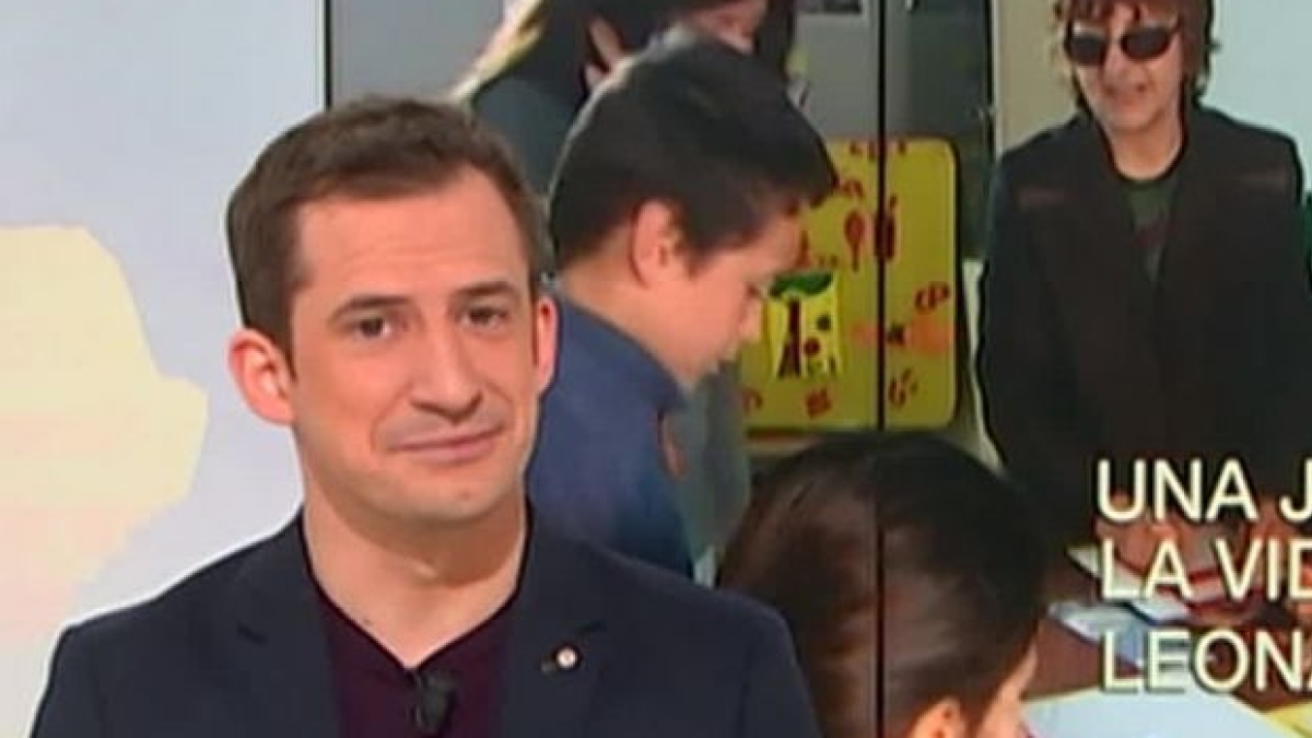 Marius Blénet sur le plateau de Viure al Pais 