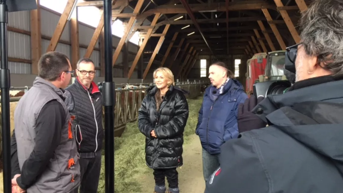 Tournage Gaec du Midi