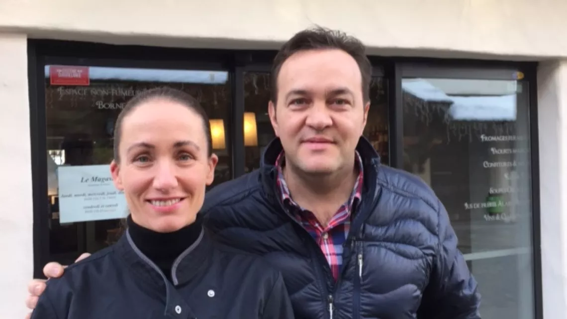 Catherine Gaiddon affineuse et le chef Emmanuel Renaut