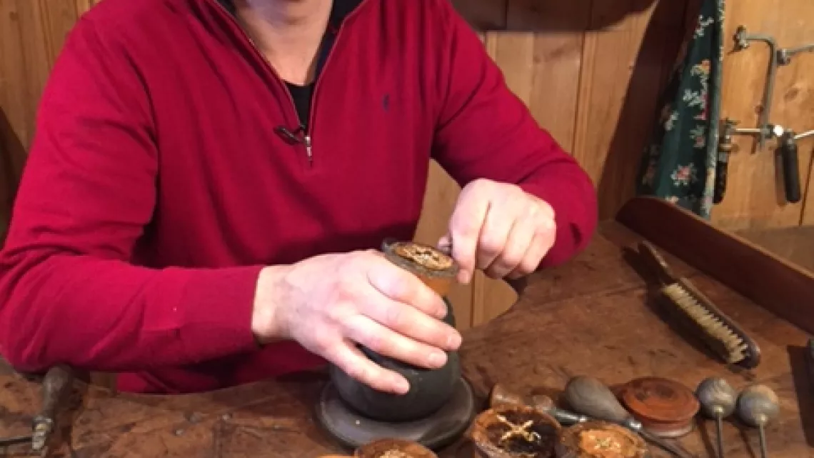 Dominique Joly Pottuz, joaillier à Megève