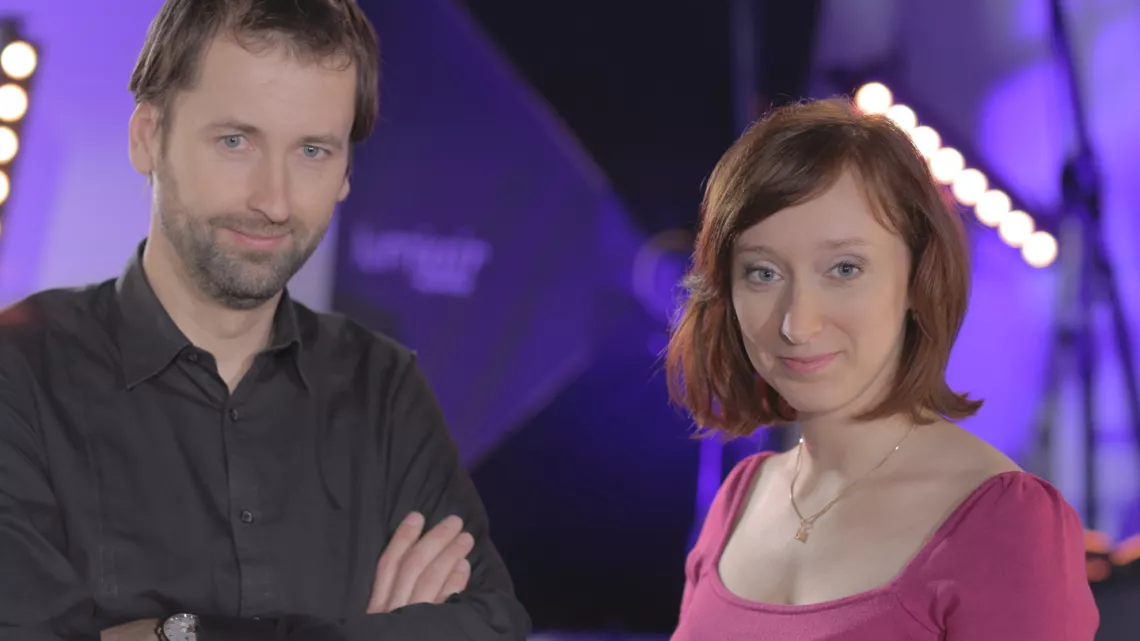 Marie du Mesnil-Adelée et Erwan de Miniac