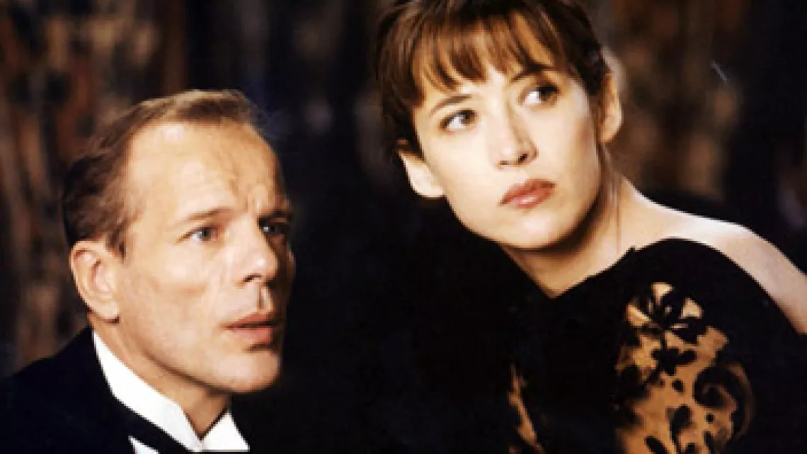 Sophie Marceau et Pascal Greggory