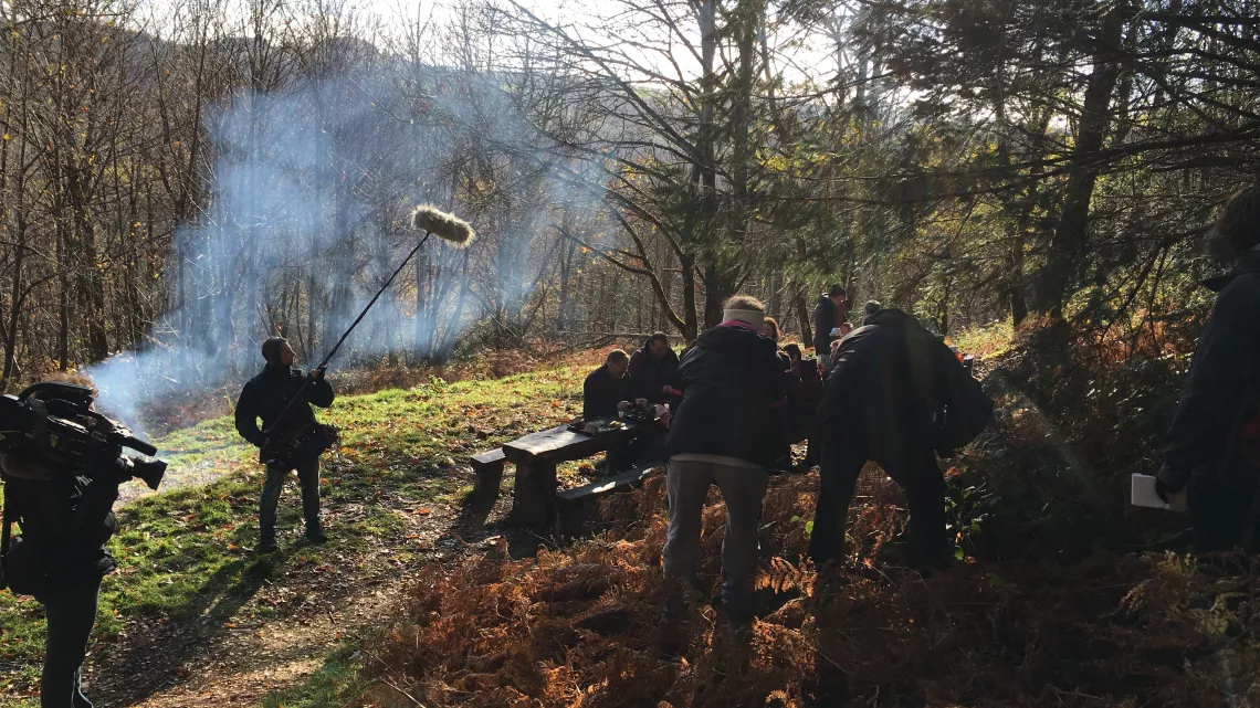 Scène de Tournage