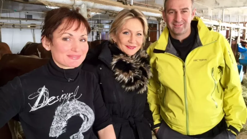 Virginie Avettand, Gaec la Molloire, Odile et Yoann Conte