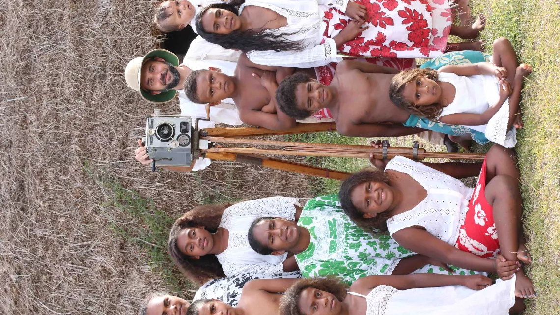 Tournage à Lifou en décembre 2015