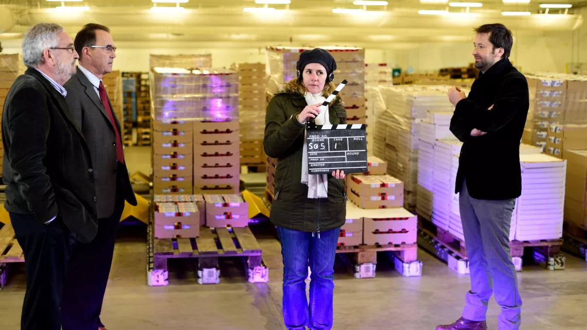 Les coulisses du tournage