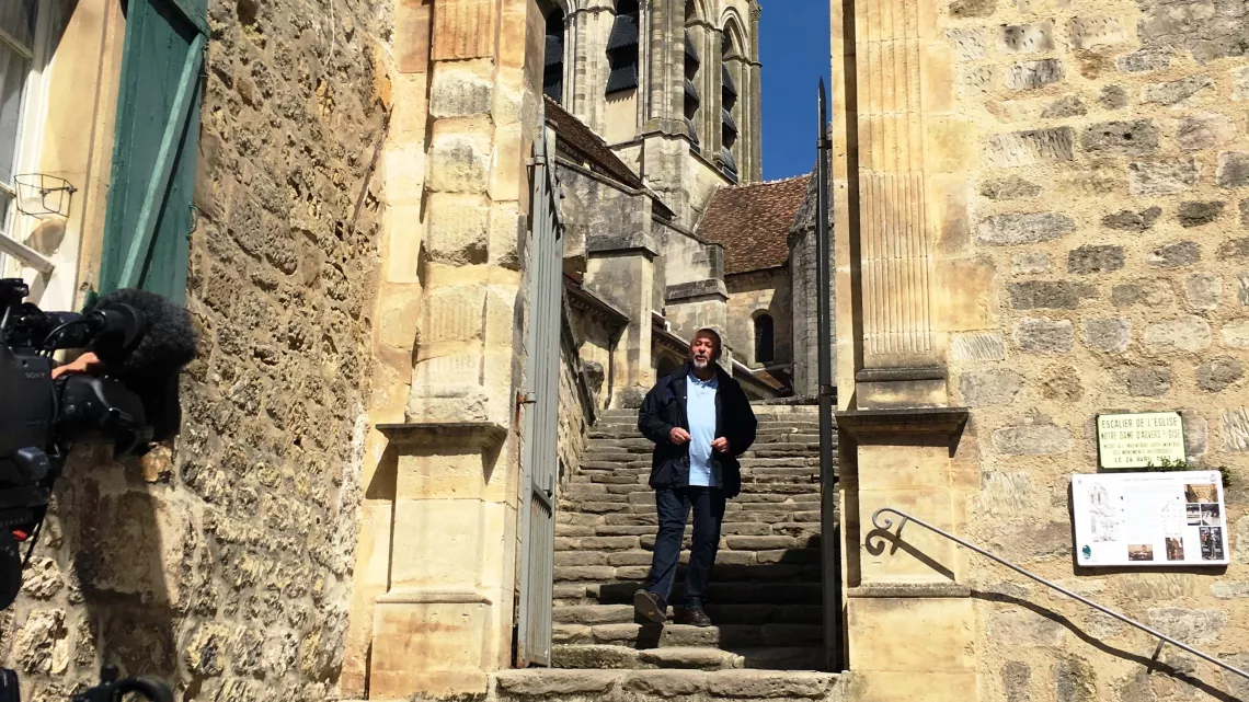 Emmanuel Maubert à Auvers-sur-Oise