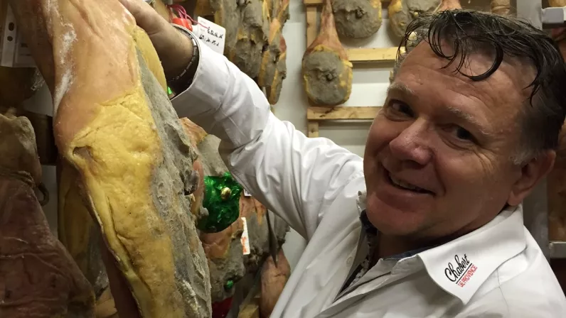 Christophe Guèze, charcutier