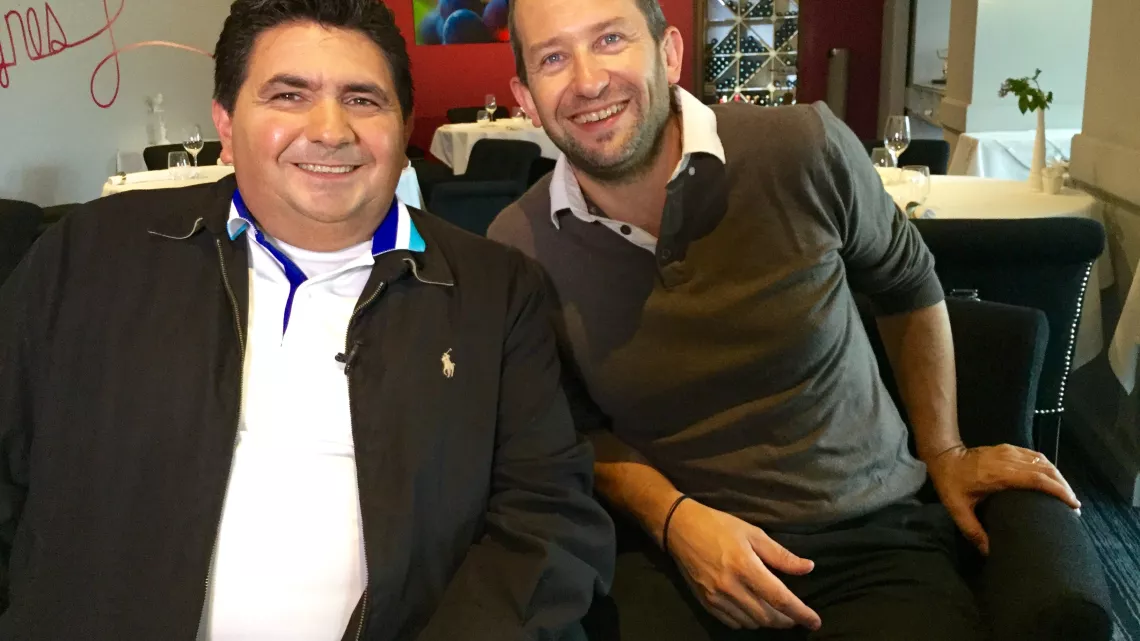Christian Lherm, chef des Trois Dômes