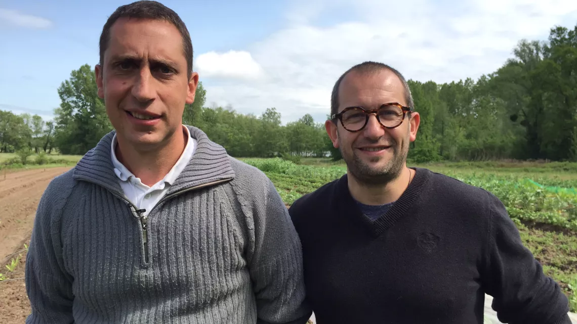 Laurent Janaudy et Sébastien Chambru