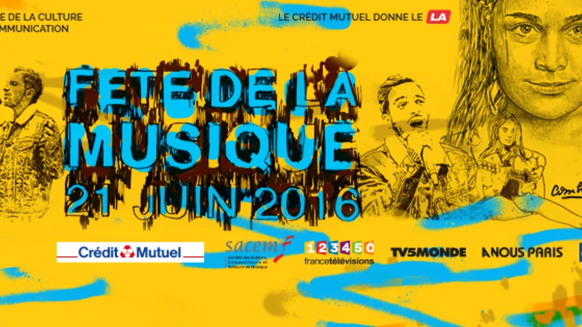 Affiche festival de la musique