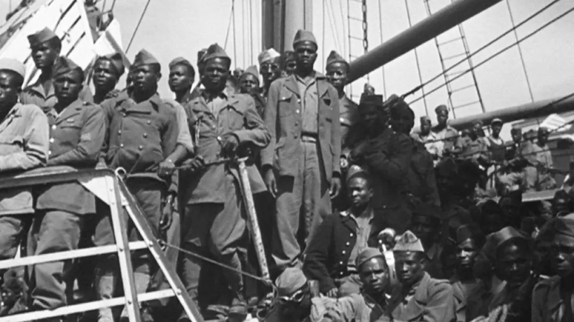 le Blanchiment des troupes coloniales