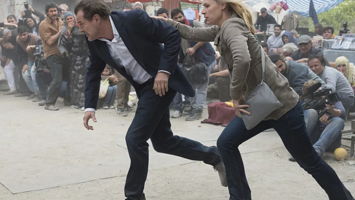 HOMELAND SAISON 5 SERIE AMERICAINE AVEC CLAIRE DANES, MANDY PATINKIN… #REUNION 1ERE