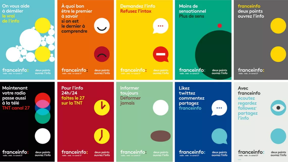 Tous les visuels de la campagne