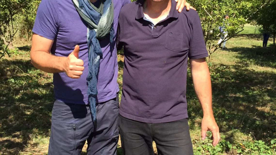 Christophe Albert et Christian Legris, confiturier