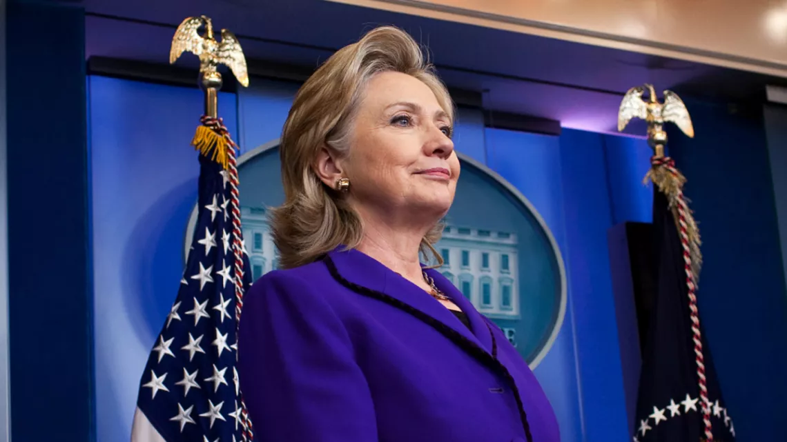 Hillary Clinton à la Maison Blanche