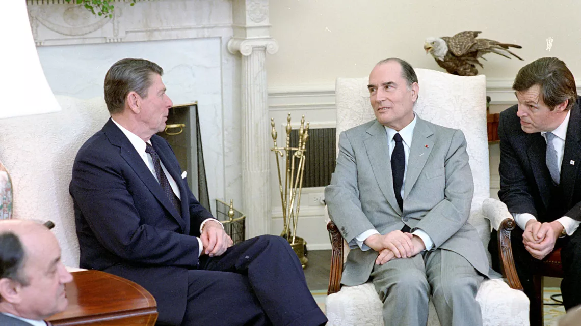 MITTERRAND L'AMERICAIN