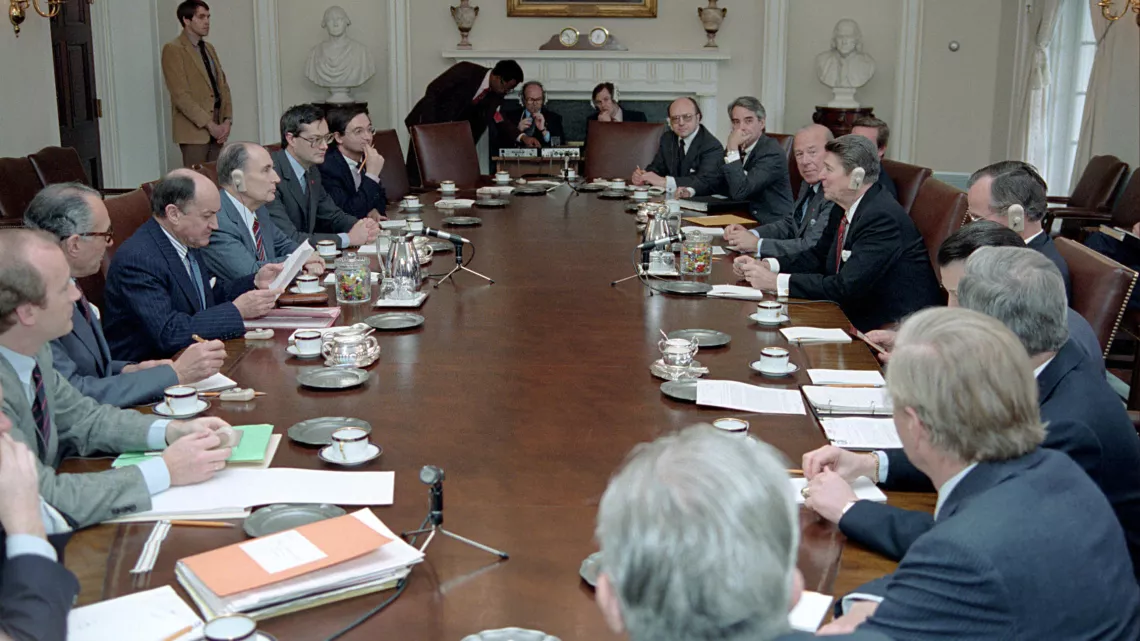 MITTERRAND L'AMERICAIN