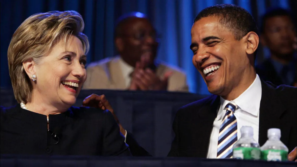 LES CLINTON ET LES OBAMA, L'HISTOIRE D'UNE RIVALITE SECRETE