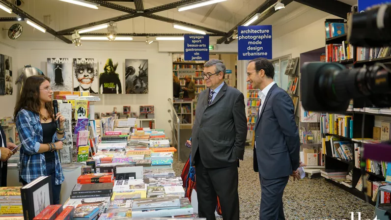 Denis Mollat et Franck Omer