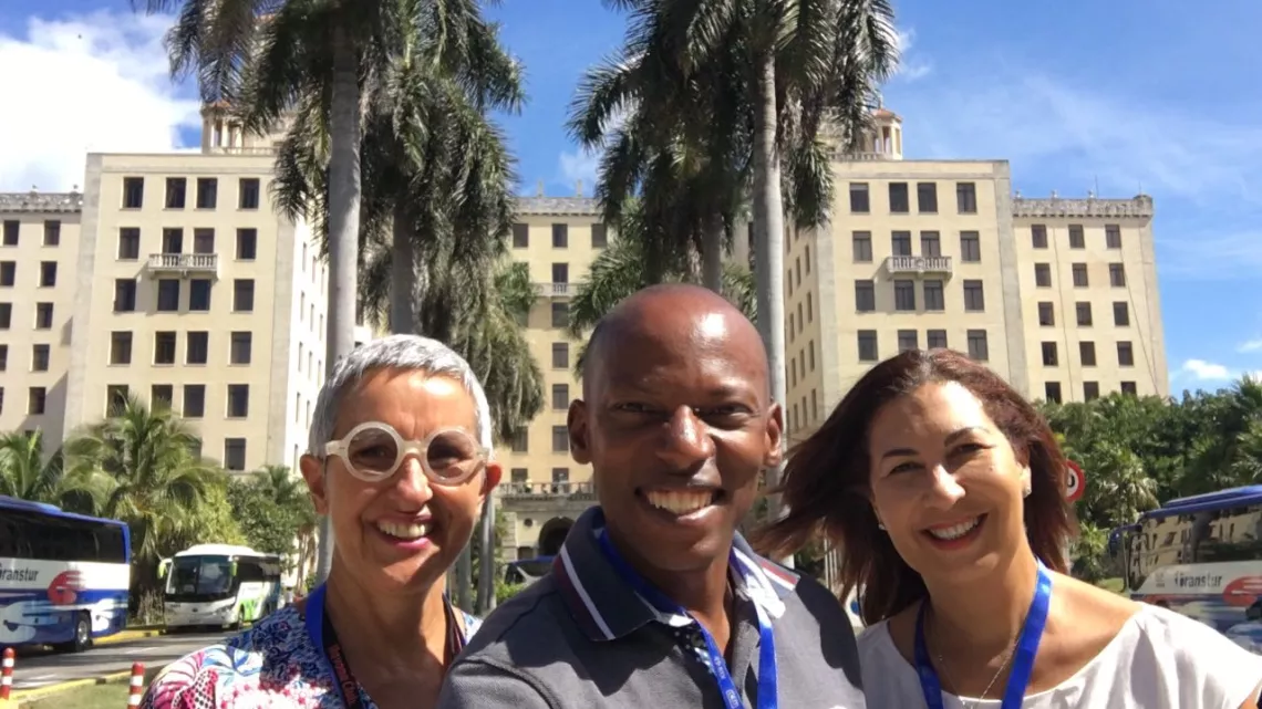 Tournage Caraïbes à Cuba : Caroline Popovic, William Zébina, Sonia Laventure