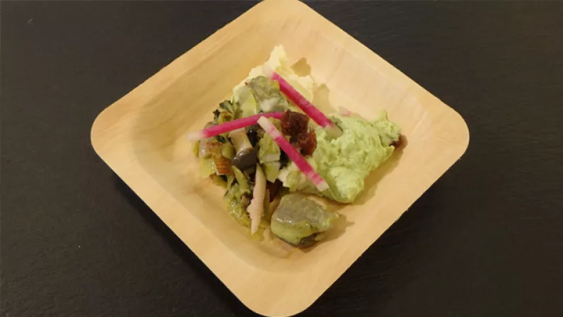 Escargots en persillade, légumes de nos maraîchers