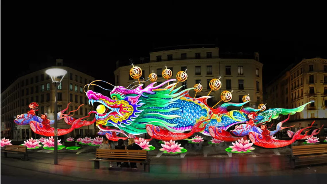 Les Lanternes de Zigon - Fête des Lumières - Lyon