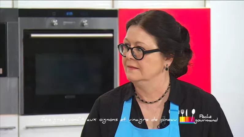 Françoise sur le plateau