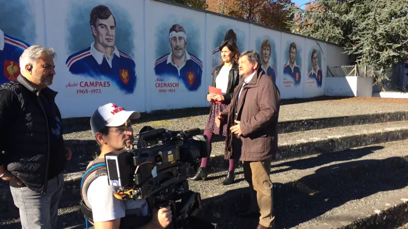 Tournage Rugby Lourdes E2R 2016