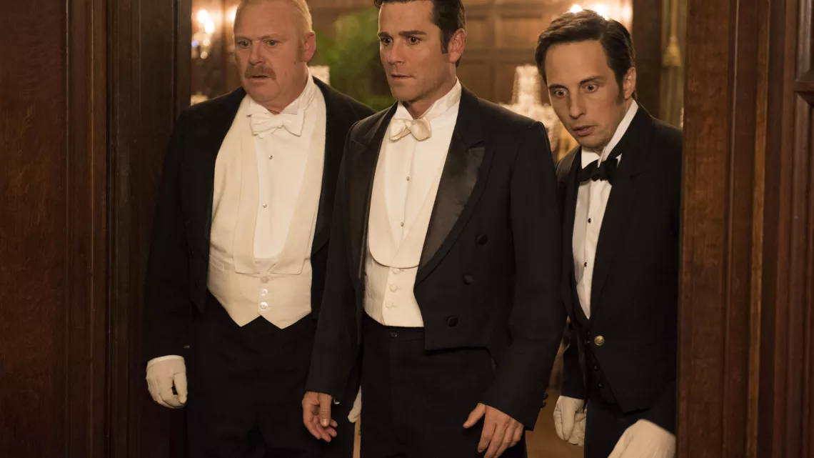 Les Enquêtes de Murdoch spécial Noël 2016 / Thomas Craig, Yannick Bisson et Jonny Harris