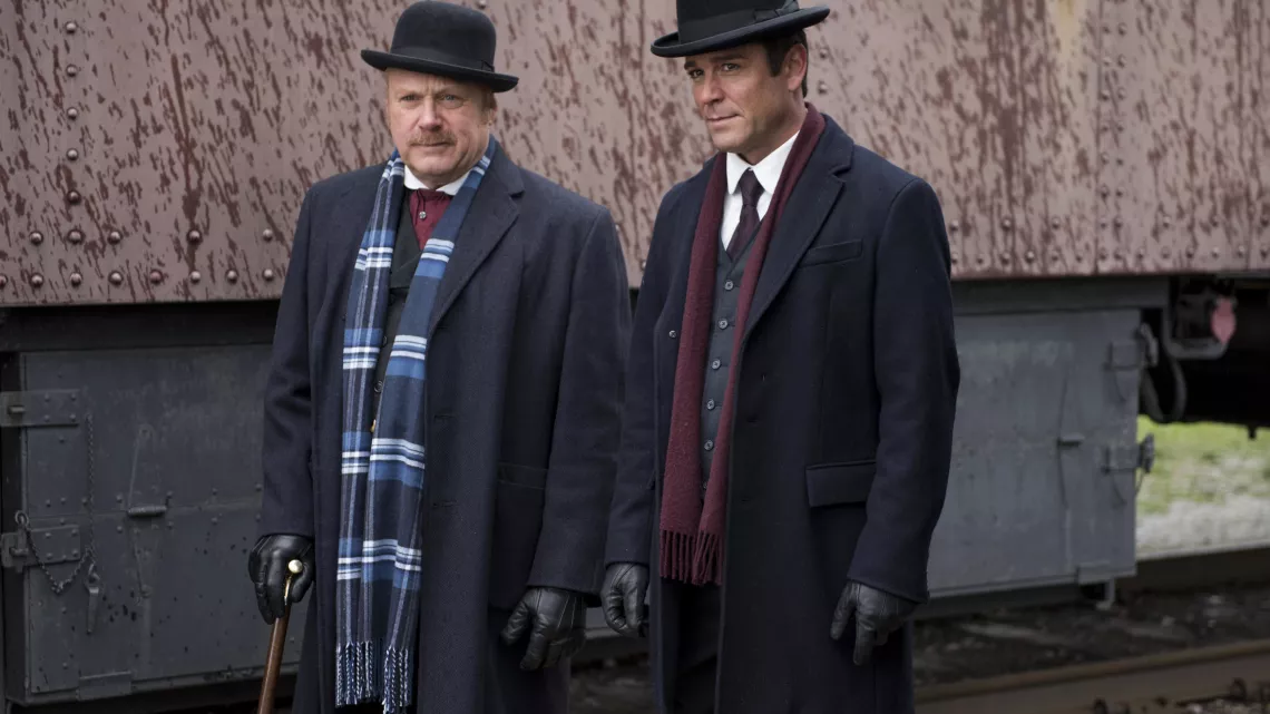 Murdoch spécial Noël 2016, photo avec Thomas CRAIG et Yannick BISSON