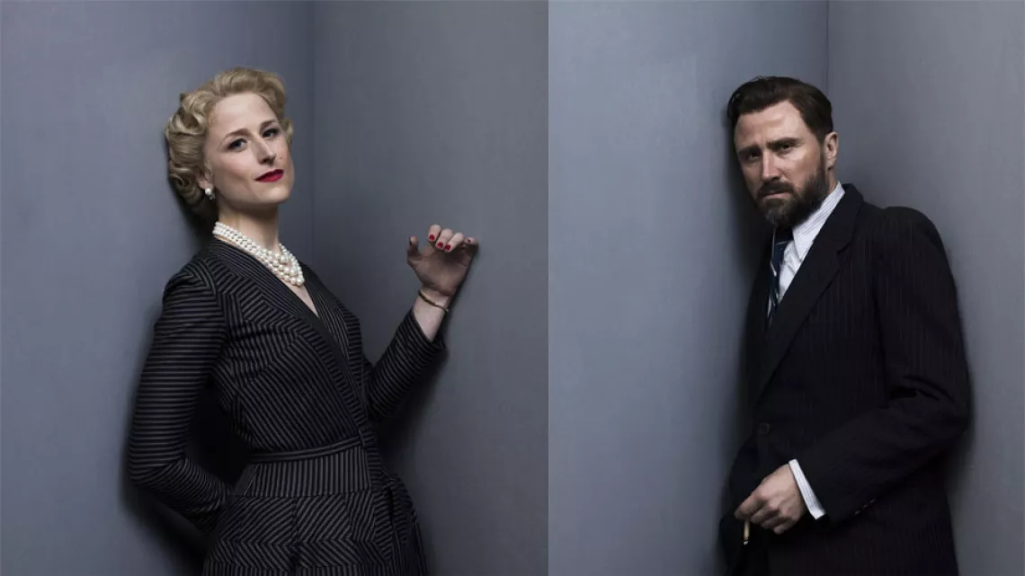 Mamie Gummer et Alexandre Brasseur 