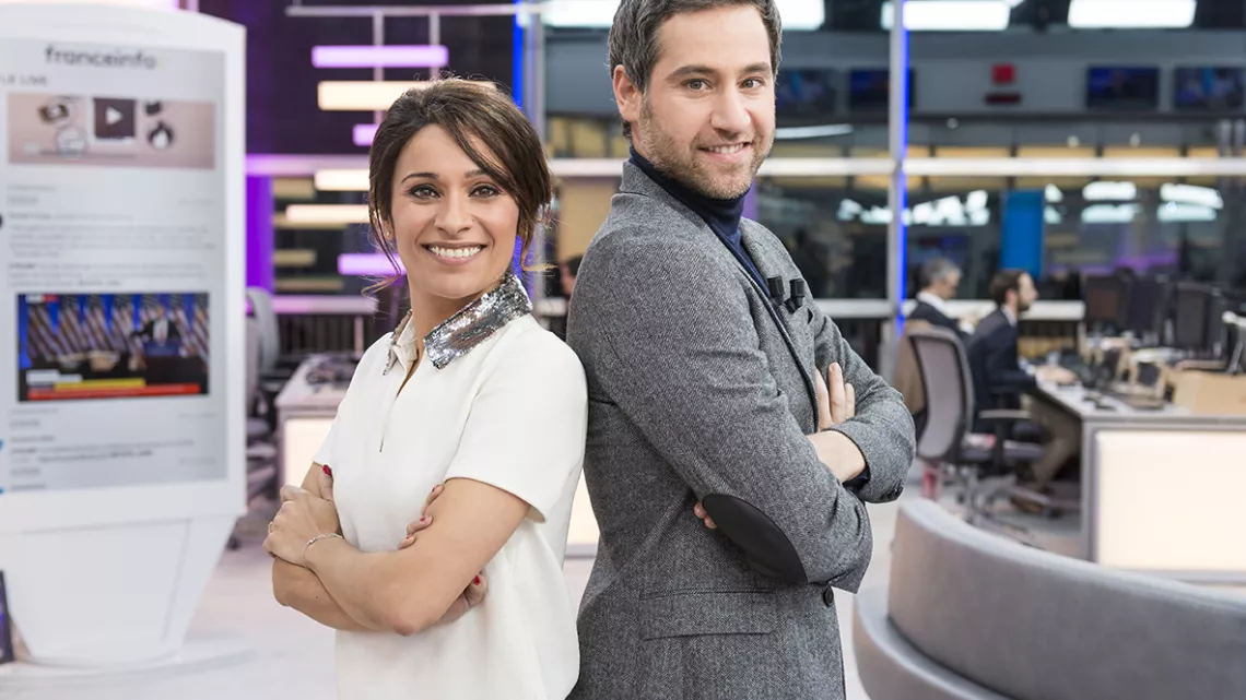 Myriam Bounafaa et Julien Benedetto.