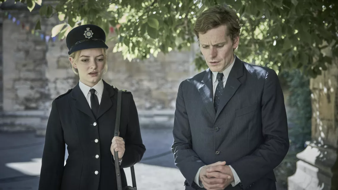 Photo extraite de l'épisode Les Malheurs de la vertu, saison 4 des Enquêtes de Morse