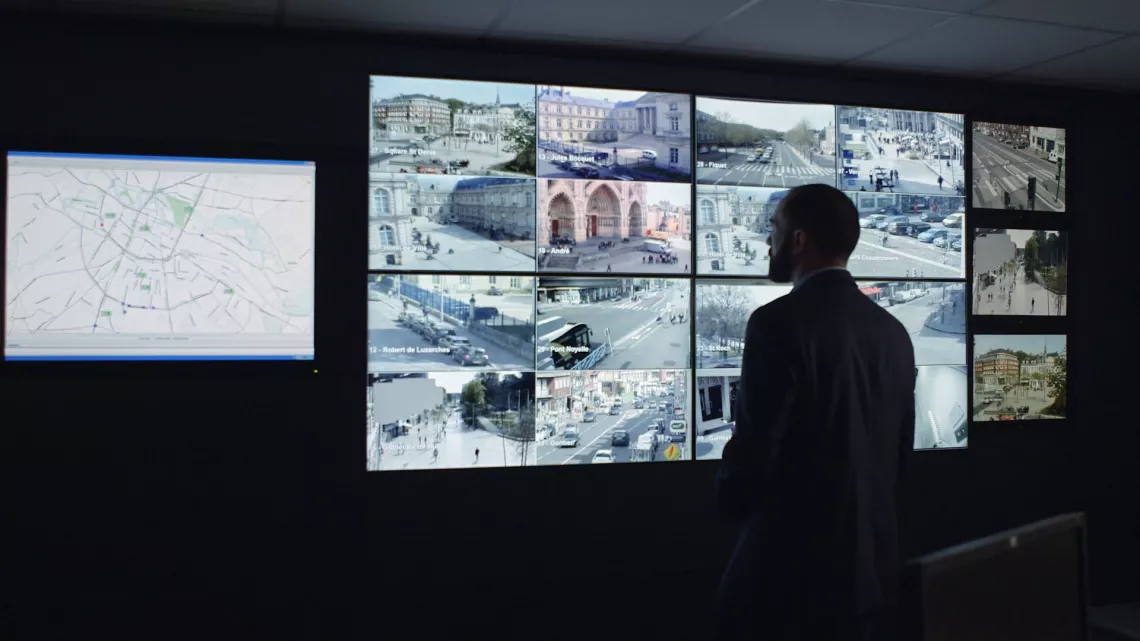 salle de vidéo surveillance
