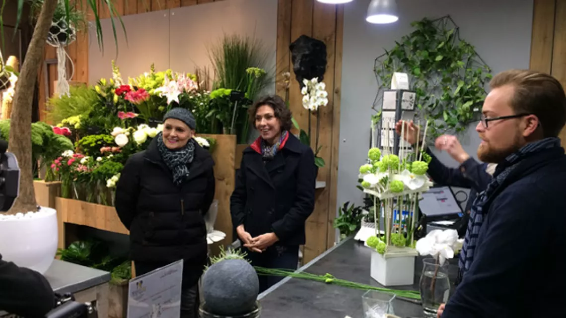 Anne-Marie Laumond et Sophie Menut
