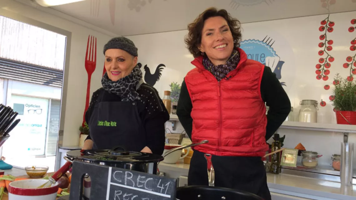 Anne-Marie Laumond et Sophie Menut