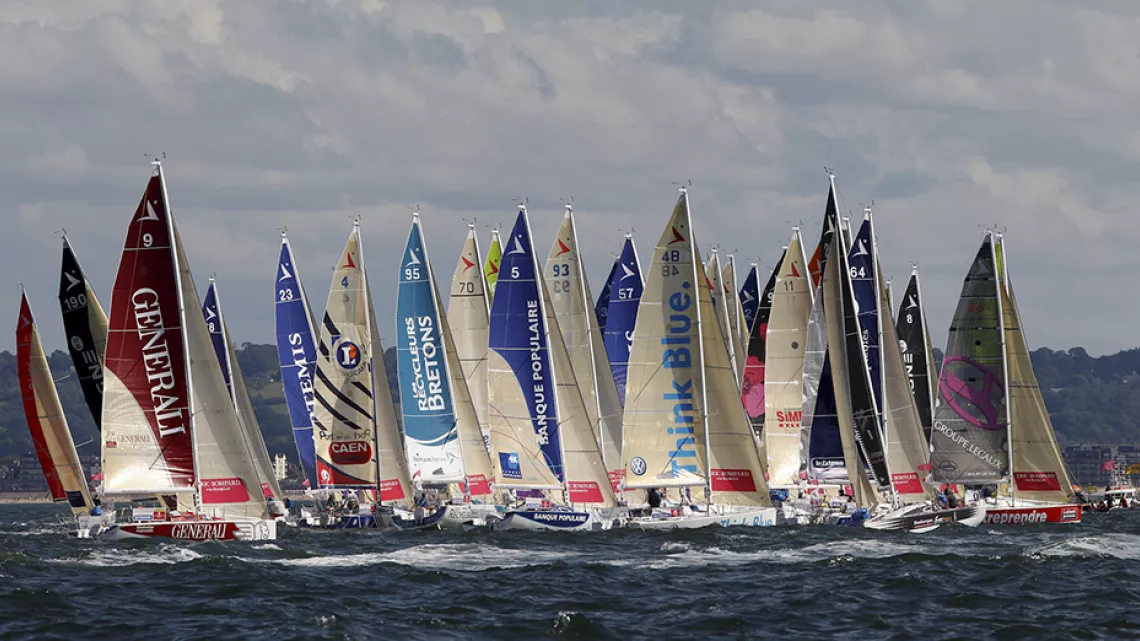 Transat en solitaire Le Figaro 